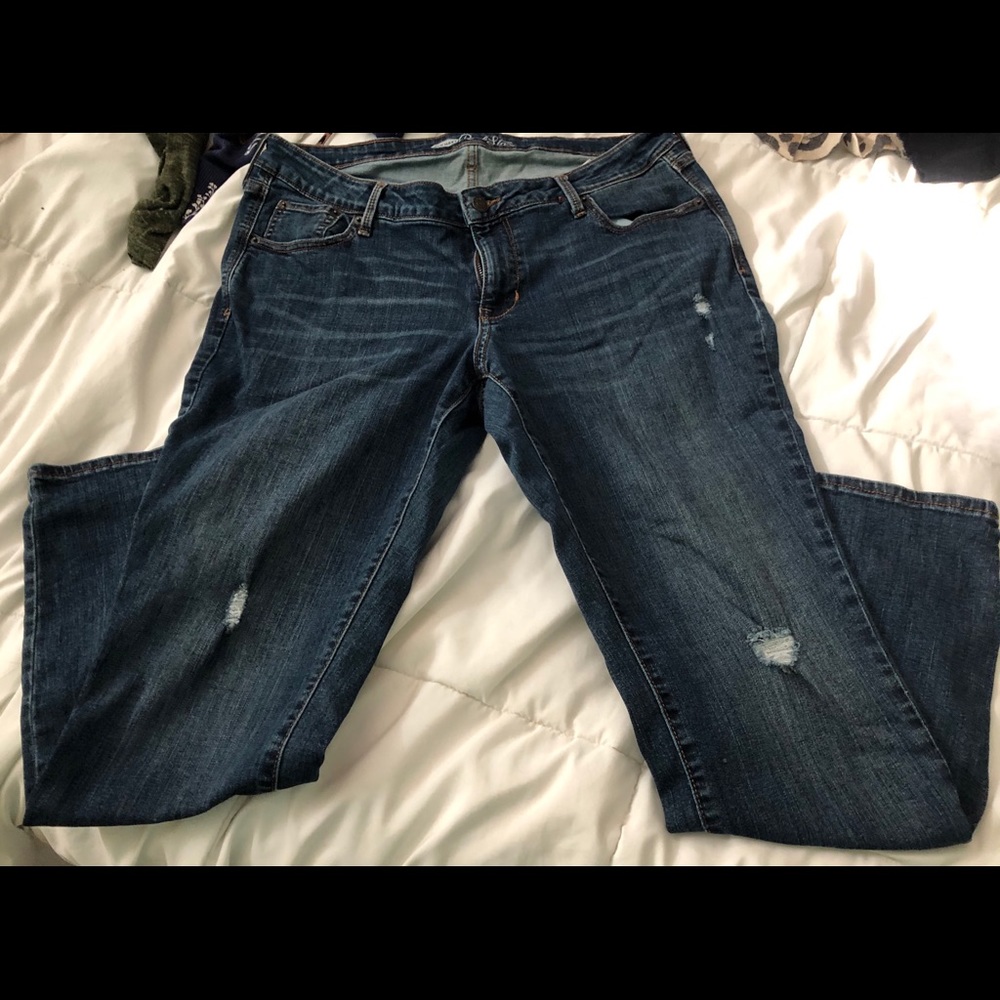 Old navy rockstar jeans size 16